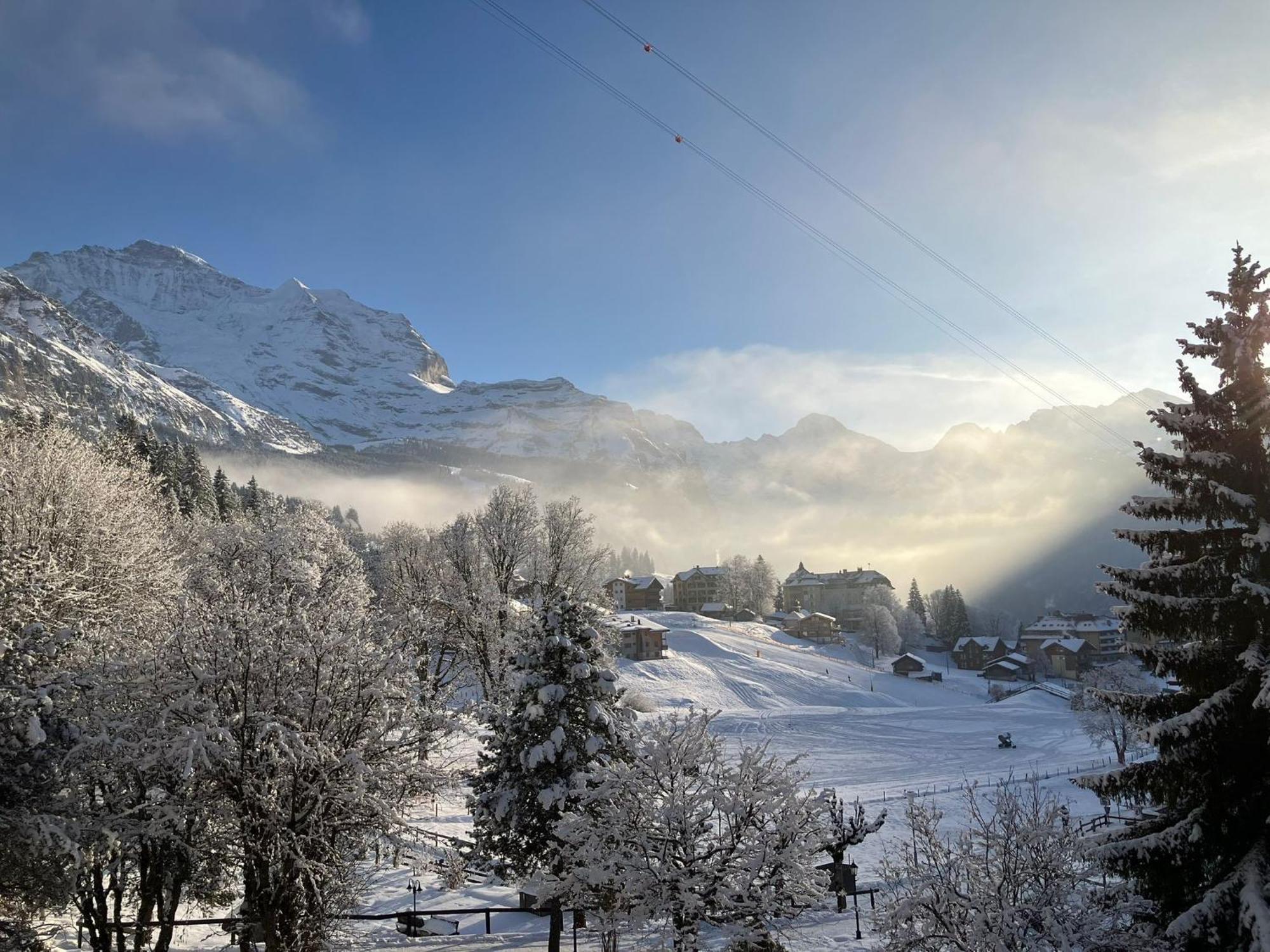 Beausite Park Hotel Wengen Exterior foto